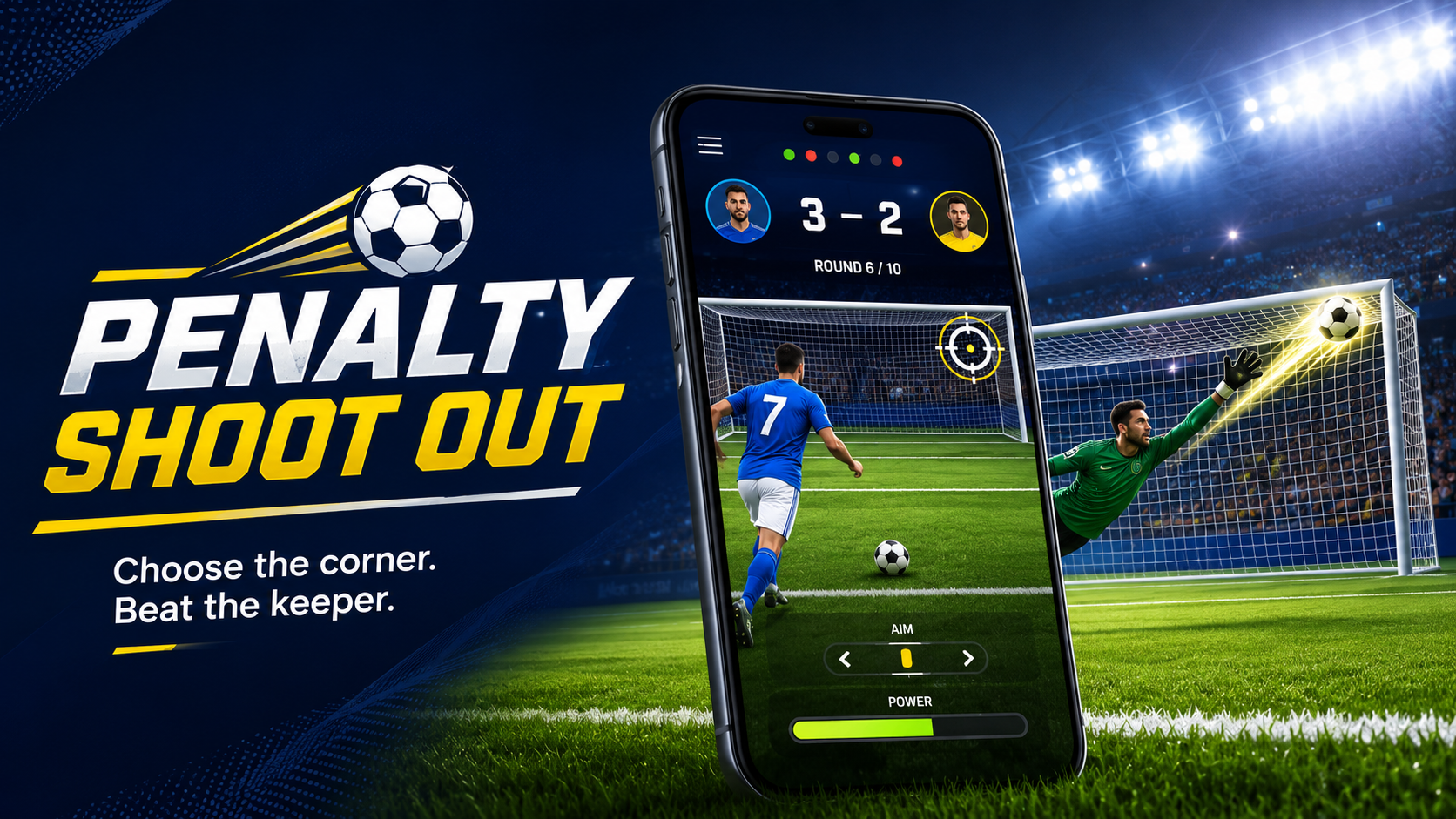Penalty Shoot Out mobile app preview